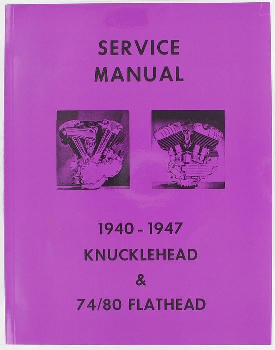 Service manual '40-'47 | Color:  | Order Number: L521A | OEM Number: 99482-47