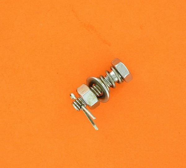 Bolt, spring, washer, nut - inner chain guard | Color: chrome | Order Number: R3814-36C | OEM Number: 60642-36