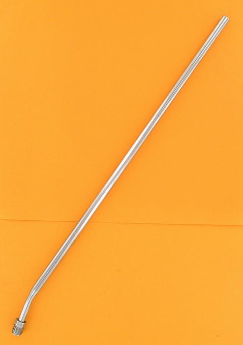 Front brake cable tube - straight | Color: chrome | Order Number: R45202-50C | OEM Number: 45202-50