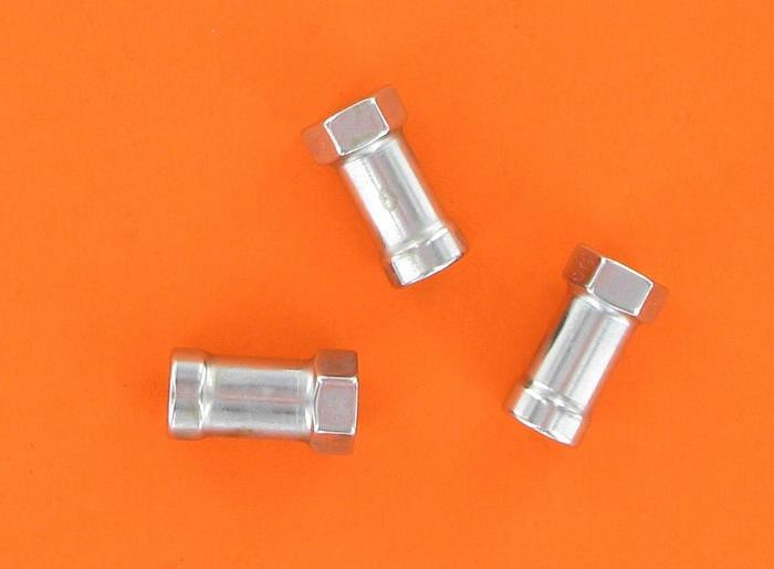 Nut, oil pump mounting stud (long) | Color: chrome | Order Number: R591-41AC | OEM Number: 24831-41